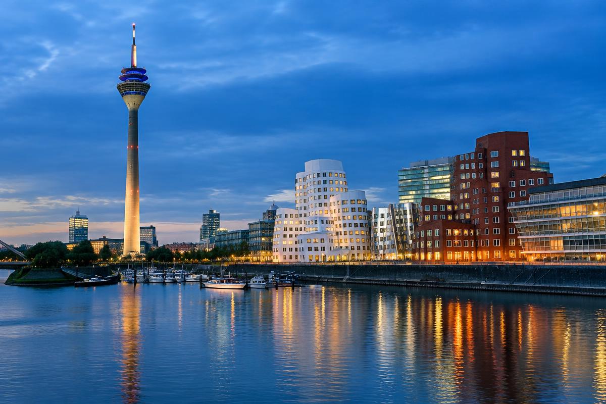 Rheinturm & MedienHafen